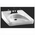 thumbnail image 2 of American Standard 9140021.020 Wheelchair 20" Wall Mounted Porcelain Bathroom Sink - White, 2 of 2