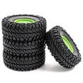 thumbnail image 2 of Car Tires with Wheel Rims Replacement for 110 -4 Axial SCX10 90046 90047 CC10Car, 2 of 6
