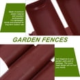 thumbnail image 3 of 4Pcs Outdoor Fence Decors Plastic Small Fence Simple Garden Scene Adornment, 3 of 5