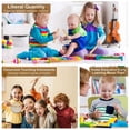 thumbnail image 3 of 40 Pcs Bâtons de Rythme pour Enfants 8 Pouces Bâtons de Musique Lummi Classiques Clavettes en Bois Instrument de Percussion Musical, 40 x Bâton de Rythme, Couleur Bois, 3 of 7