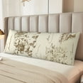 thumbnail image 6 of Lsque American Monuments Body Pillow Case Cover,Ultra-Soft Microfiber Bed Pillow Cases 20x54 inches,Elegant Bedding,Breathable Durable Pillow Cover with Envelope Closure, 6 of 8