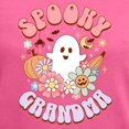 thumbnail image 3 of CafePress - Halloween Spooky Grandma T Shirt - Women's V-Neck Dark T-Shirt, 3 of 3