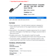 thumbnail image 2 of Shift Interlock Solenoid - Compatible with 2001 - 2003, 2005 - 2006 GMC Sierra 1500 HD 2002, 2 of 2