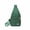 L/Green, variant on Kbndieu Sling Bag Waterproof Crossbody Bag for Women Men, Casual Black Small Backpack, Chest Daypack Satchel for Hiking Travel Outdoor Camping on Clearance