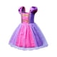thumbnail image 2 of Disfraz de princesa para niñas, fiesta de cumpleaños, cosplay, vestido púrpura XBTCLXEBCO Púrpura, 4 años, 2 of 6