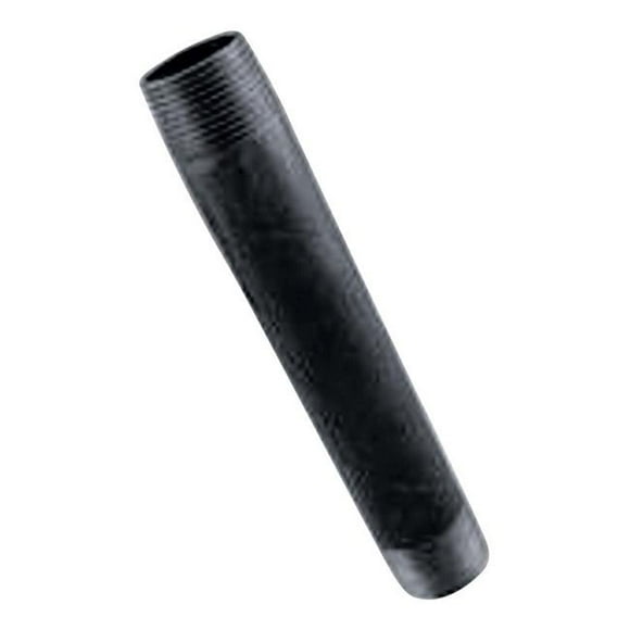 B & K Products 4912283 Tétine en Acier Noir, 3 Po. MPT x 3 Po. Dia. MPT