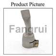 thumbnail image 4 of For 2pcs 20mm Flat Welding Nozzle Tips For Pvc Floor Weld Nozzle Stainless Steel Welder Tip For Hot, 4 of 5