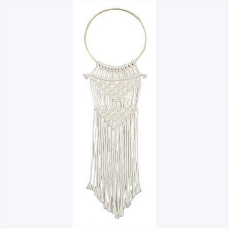 

Macrame Wall Art withon Hoop