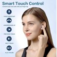 thumbnail image 3 of Auriculares inalámbricos KOIFITA AOSUODI Bluetooth 5.3 con estuche de carga, 3 of 8
