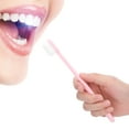 thumbnail image 4 of Extra Soft Toothbrush, Lightweight Clean Teeth Toothbrush Ergonomics  For Kids For Adult Pink,Black,White,Green, 4 of 8