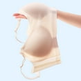 thumbnail image 7 of Penkiiy Womens Adhesive Bras Women's Silicone Invisible Bra Reusable Chest Sticker Lifting Chest Anti-Bulging Beige Bras, 7 of 7