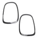 thumbnail image 2 of 2 piezas de embellecedores envolventes para luces traseras, anillos de cubierta para luces traseras 51712285495, bisel resistente para luces traseras, 2 of 8
