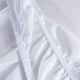 thumbnail image 5 of Falda de cama abatible cama elástica ajustable colchón de poliéster con volantes colchón decoración suministros de cama, 150x200 + 40, blanco Advancent HA004051-01, 5 of 7