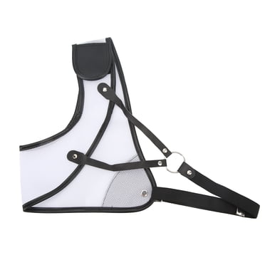 Zjyufy Archery Chest Guard Protector - Adjustable Mesh Guard For Left & Right Hand Archers
