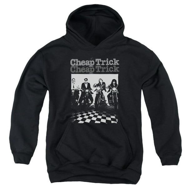 Trevco Cheap Trick Cheap Trick Bikes Youth Pullover Hoodie Sweatshirt
