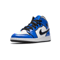thumbnail image 4 of Jordan GRADE SCHOOL Air Jordan 1 Mid SE GS "Signal Blue" BQ6931 402 from Stadium Goods, 4 of 9