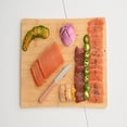 thumbnail image 3 of YBM Home Bamboo Rectangle Cutting Board, 18"L x 12"W x 0.75"H, Large, 3 of 4