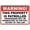 Warning Sign 5, variant on This Range is for Warming Purposes Only - 8"x12" Style 2956 Caution Metal Tin Sign, Bold High-Visibility Safety Sign