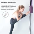 thumbnail image 2 of Adjustable Aerial Yoga Strap Hammock Swing Open Hip Stretching Rope Inversion Exercises Multilayer Belt Yoga Waist Trainer, 2 of 11