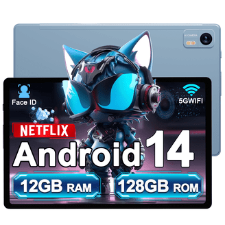 Tablet 10 Inch Android 14 Tablets,WiFi 6 Tableta PC,64GB ROM+8GB