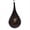Pewter, variant on Vickerman 4" Plum Wood Grain Teardrop Ornament, Pack of 2