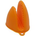 thumbnail image 4 of Clip de mano de aislamiento térmico Accesorios de cocina Clip de mano de silicona antiescaldado 2 Naranja, 4 of 5