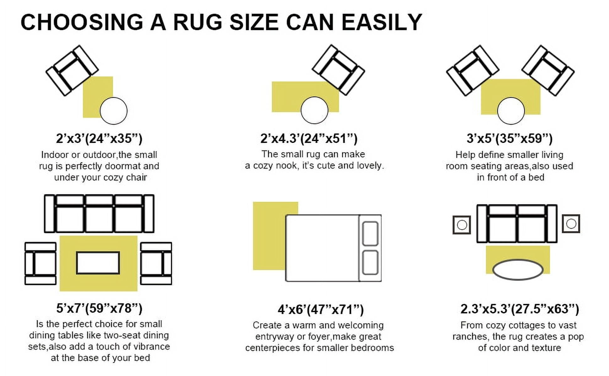 Rugs America LO85B 20"x31.5" Entry Rug Non-Slip Washable Indoor Door Mat, Small Oriental Accent Throw Rug for Bedroom Kitchen Entryway Bathroom