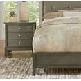 thumbnail image 2 of Beautiful Gray Finish 4pc Bedroom Furniture Set Queen Size Sleigh Bed Button-Tufted Headboard Nightstand Dresser Mirror, 2 of 7