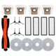 thumbnail image 1 of For Xiaomi Robot Vacuum X20 PRO / D102GL Vacuum Parts Main Roller Side Brush Hepa Filter Mop Cloth Dust Bags, 1 of 5