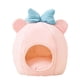 thumbnail image 2 of Linda cama para gatos, nido cálido, caseta para perros, parte inferior antideslizante, acogedora cueva para gatitos, tienda para gatos, casa para , Rosado Gloria cama de gato de peluche, 2 of 9