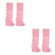 thumbnail image 1 of Guardurnaity 2 paquetes/lote estilo textura todo Fashinable 2 piezas colorido elegante calentador de piernas para textura Multicolor todo fósforo Rosa 1 2piezas, 1 of 6