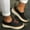 Black, variant on Kayannuo Women's Sneakers, Women Round Toe Canvas Flats Shoes Slip On Shoes Casual Sport Shoes Walkings Shoes Office Loafers