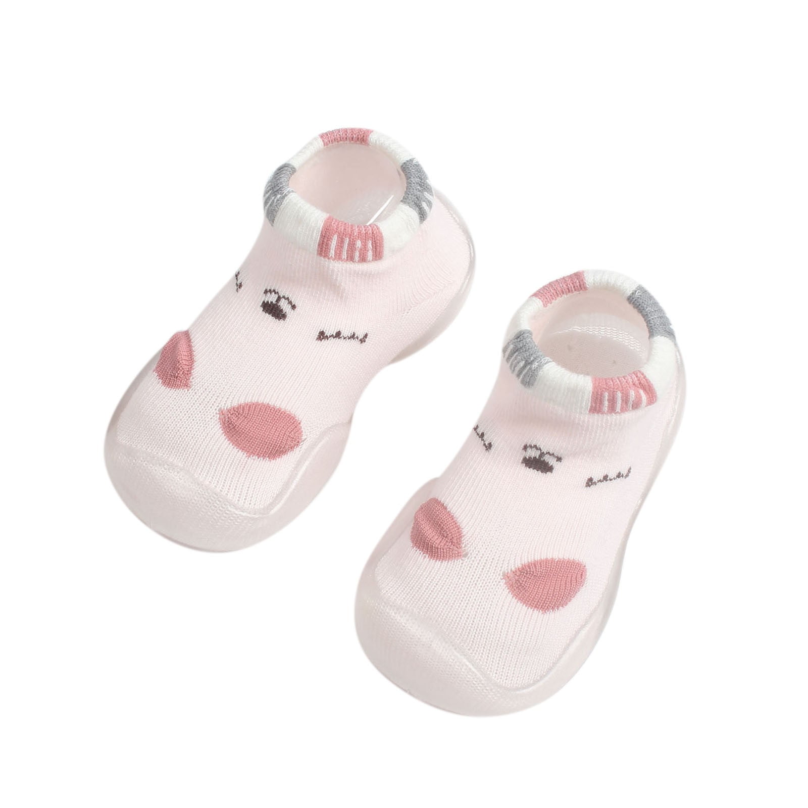 TAIAOJING Baby Boy Girls Sock Shoes Toddler Cute Cartoon Pattern ...