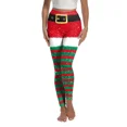 thumbnail image 4 of Leggings navideños para niña, disfraz de elfo para cosplay, impresión 3D, pantalones navideños para mujer, traje para fiesta de carnaval y Halloween, 4 of 4