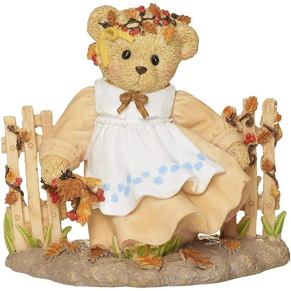 Roman Cherished Teddies, Sarah Thanksgiving Figure, 3.75" H