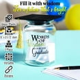 thumbnail image 4 of Words Of Wisdom Graduation Jar - Best Wishes Grad Party Supplies and Decor, Glass, 4 of 6