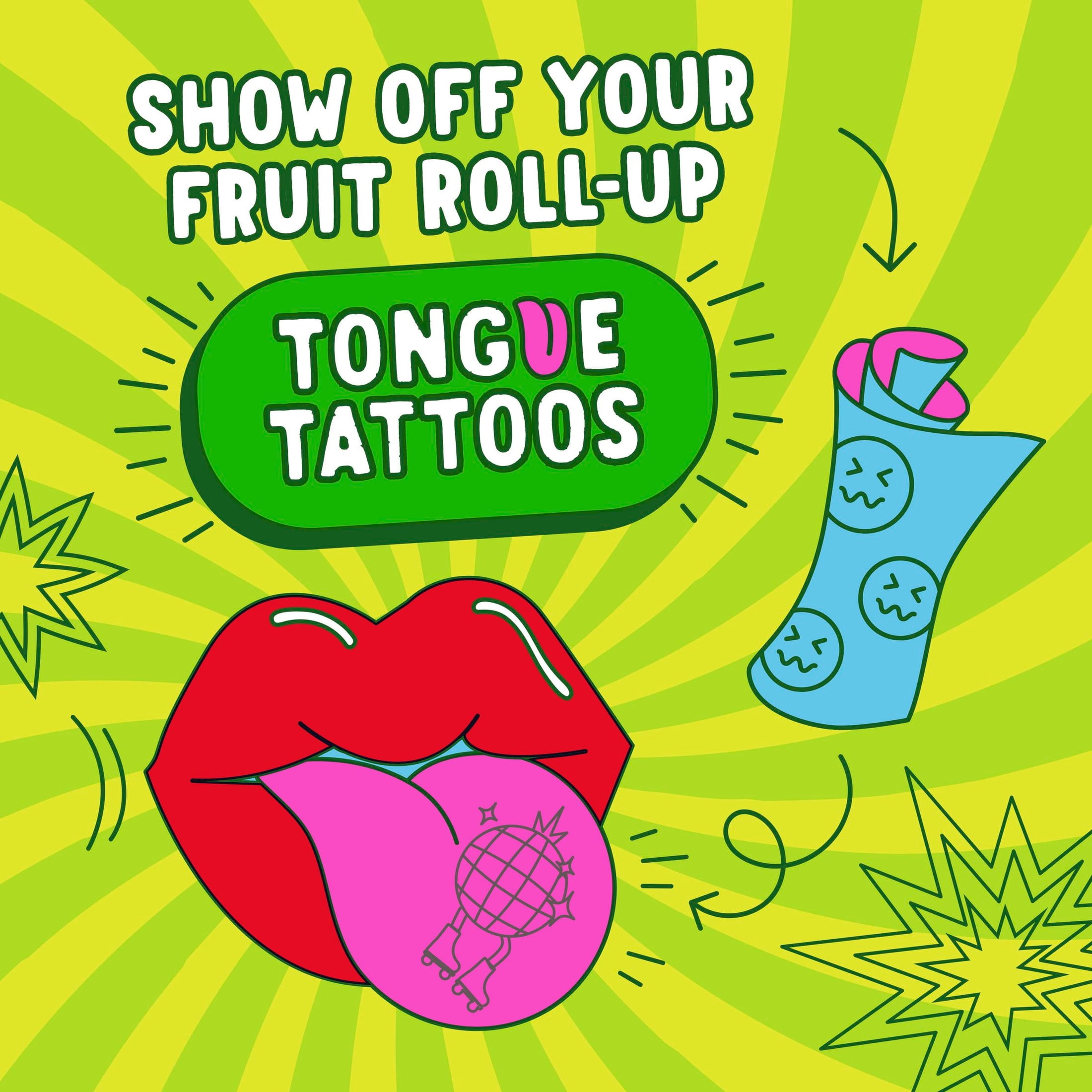 (6 pack) Fruit Roll-Ups Sour Fruit Flavored Snacks, Variety Pack, 15 oz (30 Count)