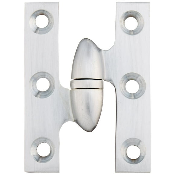 Deltana OK2015U26D-L Solid Brass 2-Inch x 1/2-Inch Olive Knuckle Hinge