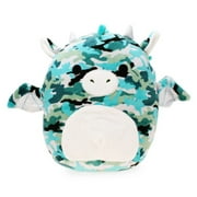 Angle View: Squishmallows Official Kellytoy Plush 8 inch -Keanu the Camo Dragon Ultrasoft Stuffed Animal Plush Toy