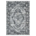 thumbnail image 4 of GlowSol 10' x 13' Area Rug Vintage Boho Print Rugs for Living Room Washable Accent Rug Non-Slip Low Pile Rug, Gray, 4 of 6