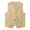 thumbnail image 4 of European And Solid Color Traditional Vest Men's Casual Loose Comfortable Festival Vest Jacket, 4 of 4