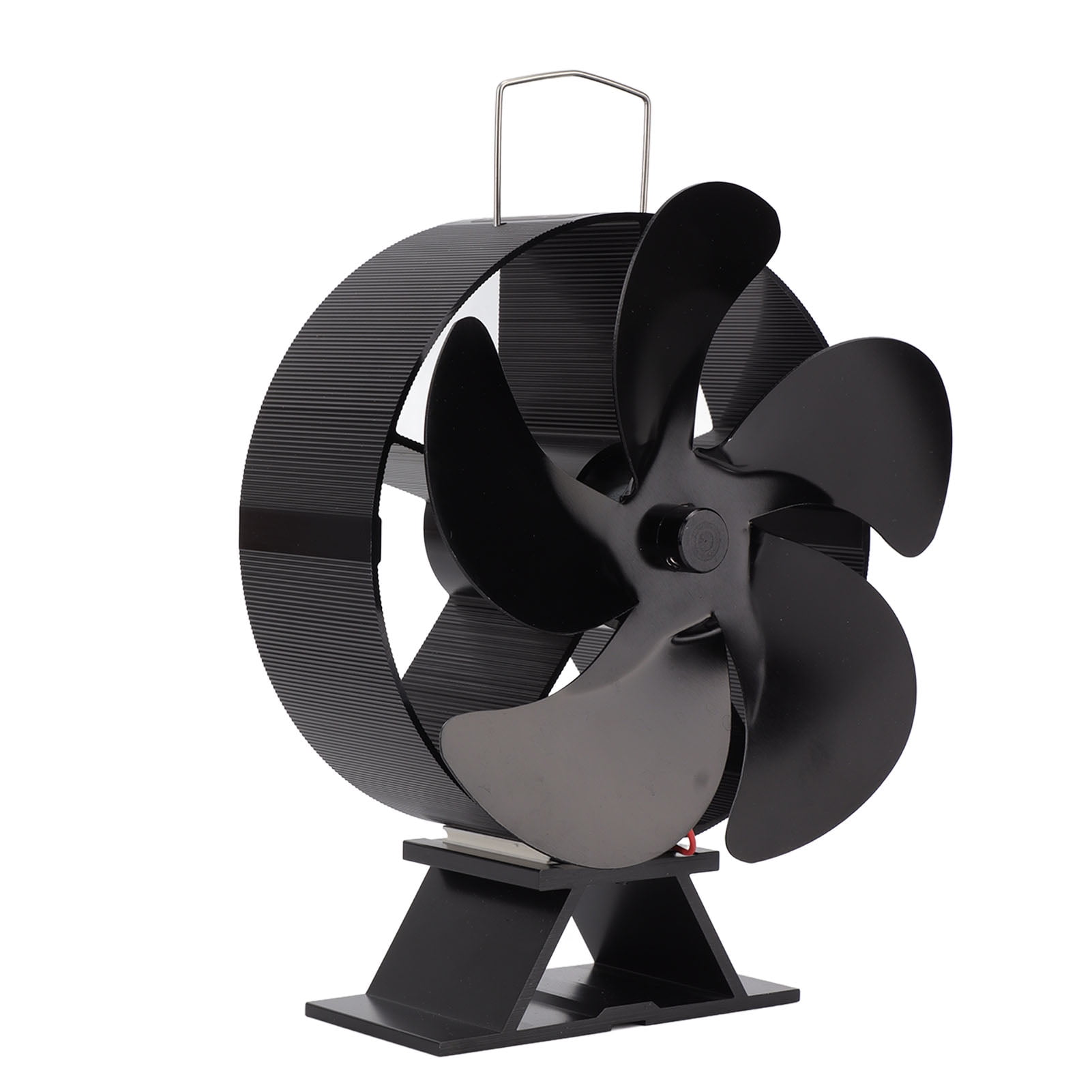 HElectQRIN Air Circulation Fan,Heat Powered Stove Fan,Heat Powered
