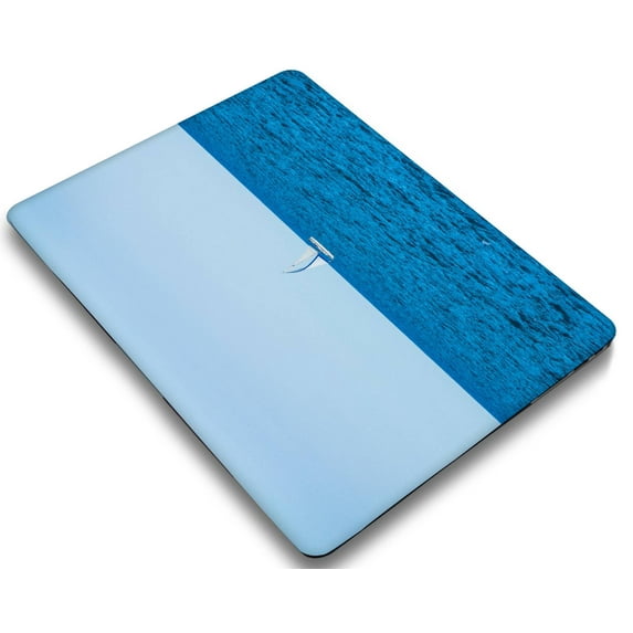 KSK KAISHEK for MacBook Air 13 inchs Case 2022 - 2018 Rel. Model A2337 m1&A2179&A1932, Plastic Protective Case Hard Cover, Blue series A 0613