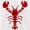 Red, variant on Womens Lobster Sweater Shirt Crochet Tshirts Short Sleeve Crew Neck Causal Knit Summer Tops Red M