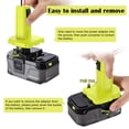 thumbnail image 4 of Convertidor de voltaje KOEZEOI de 18 V a 12 V para batería Ryobi de 18 V, 4 of 7