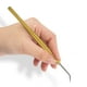 thumbnail image 3 of Separador de pestañas Levantador de pestañas Separación de pestañas Reutilizable, Pro Perm Injerto Pick Rod 45  degree Ángulo Herramienta de maquillaje para , oro Macarena injerto de pestañas, 3 of 7