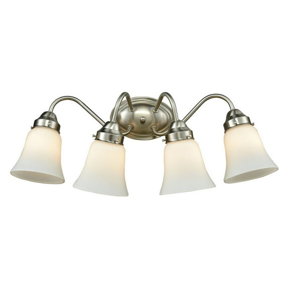 Elk Home 23-Inch Wide Califon Vanity Light, Traditional-Brushed Nickel