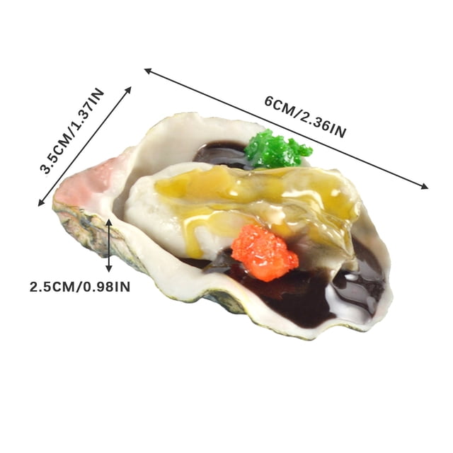 Wind Chimes Artificial Shellfish Model Fake Seafood Model Food Sample Display Photo Props