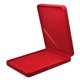 thumbnail image 2 of Caja de almacenamiento Sunnimix para Joyería Vitrina de collar de terciopelo rojo, 2 of 5
