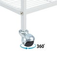 thumbnail image 7 of Renwick Rolling Metal Small Animal Cage with Removable Ramp Hammered White, 7 of 7